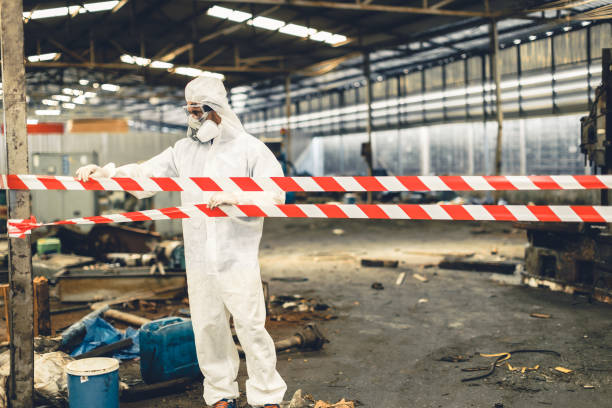 Professional Trauma Scene Cleanup technician working in Henderson, GA